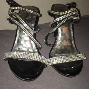 Black Heels with Straps